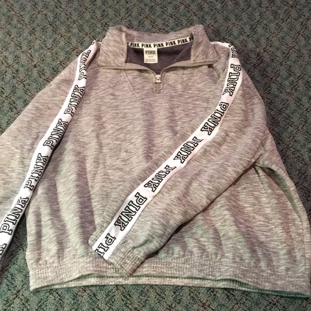 PINK- Zip up- NWOT- Victoria’s Secret